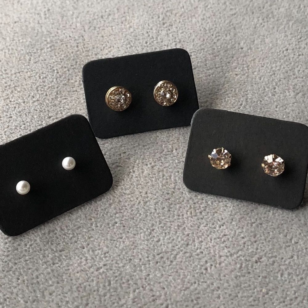 Set of 3 ~ Earrings ~ Elegant Style! Brand New!